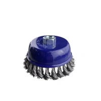 Щетка чашечная для УШМ 75 мм,3", витая,"Maximum" MX 17764 оптом