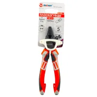 Плоскогубцы 165 мм, CRV сталь, оксидированные, красно-серые, "MAXIMUM" MX 04146