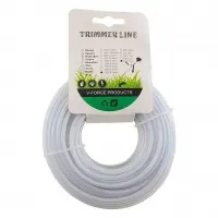 Леска для триммера 4 ммx15м с металлическим сердечником