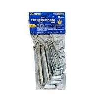 Набор шестигранников HEX из 10 предметов, 1,5-10 мм, "Maximum" (Максимум) MX 46221